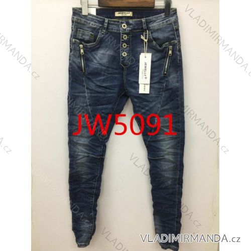 Gewehrjeans Schmale Lange Damen (xs-xl) JEWELLY LEXXURY MA118JW5091
