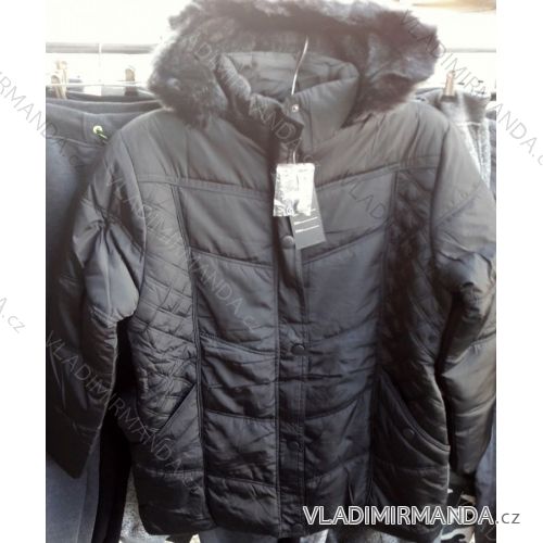 Winterjacke mit übergroßem Hoody (xl-5xl) HAUGE Y2251819
