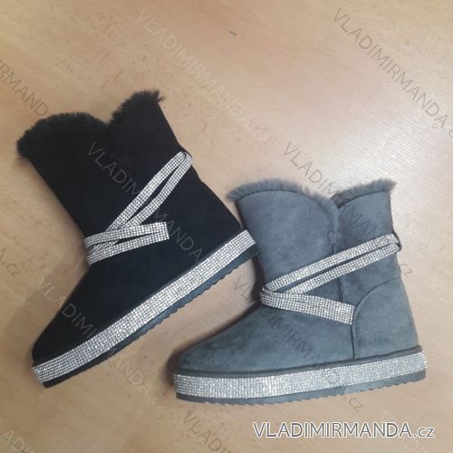 Stiefeletten mit Damenfell (36-41) OBUV OB318007