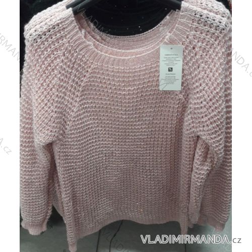 Pullover Damen Langarm (uni sl) ITALIENISCHE MODA IM7184894