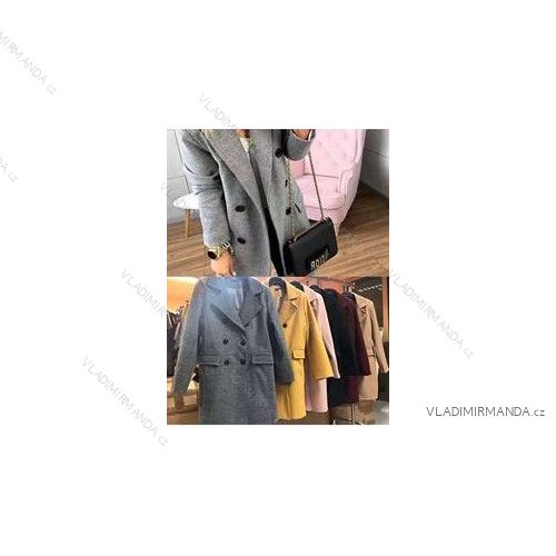 Mantel Herbst Damen Doppel (uni sl) ITALIENISCHE Mode LEU181011H010
