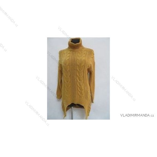 Pullover Rollkragen Langarm Damen (uni sl) ITALIENISCHE MODA LEU180911H23
