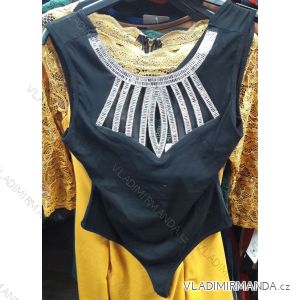 Tunika-Body Damen (uni s / m) ITALIEN Mode IM9181043
