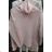 Pullover Rollkragen Langarm Damen (uni sl) ITALIENISCHE MODA IM9181050
