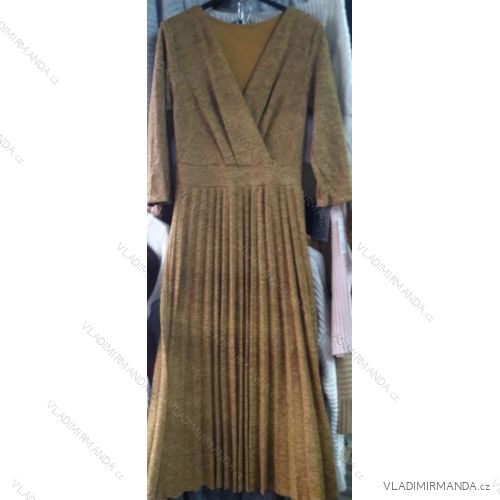 Kleid stricken warme 3/4 lange Ärmel (IT) ITALIENISCHE MODA IM918345
