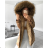 Mantel Winterpark mit Pelzfrauen K-ZELL ITALIAN MODA KZE188035BEIGE