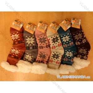 Socken isolierte Baumwolle rutschfeste Damen (35-42) AMZF PB601