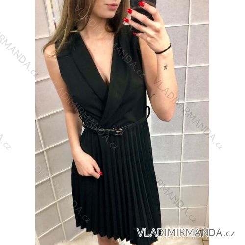 Elegantes Damen Ballkleid (uni sl) ITALIENISCHE MODA IM919005