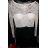 Elegantes kurzes Damenkleid mit Spitze (uni s / m) ITALIENISCHE MODA IM919025
