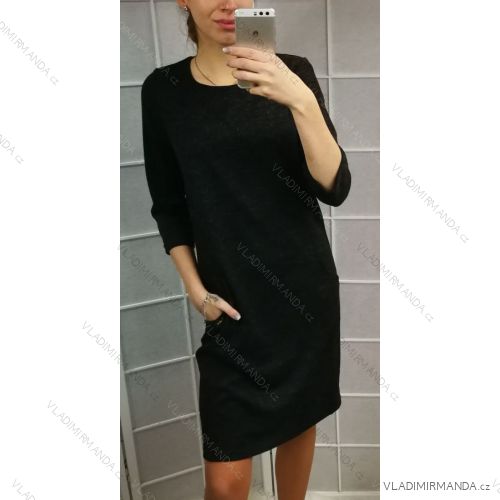 Kleid Kurzarm Streifen Damen Übergröße (40-50) POLSKá VÝROBA PM218008
