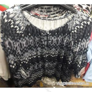 Tunika T-Shirt Langarm Damen (uni sl) ITALIENISCHE Mode IM918355