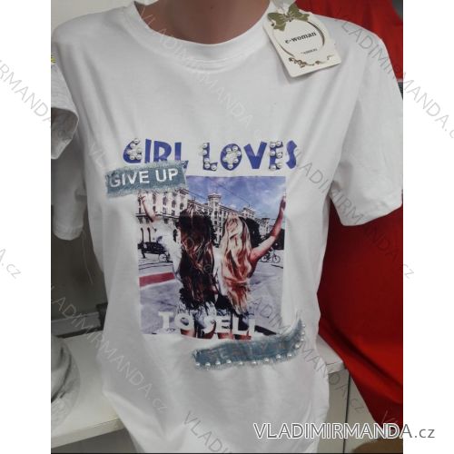 T-Shirt Kurzarm (uni s-xl) ITALIENISCHE Mode IM719012