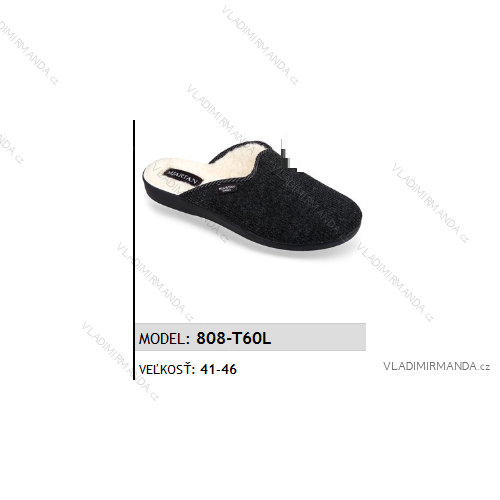 Herrenhausschuhe Hausschuhe (41-46) MJARTAN SHOES 808-T60L