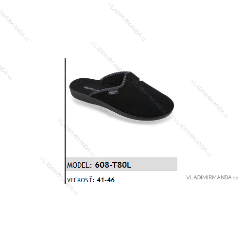 Herrenhausschuhe Hausschuhe (41-46) MJARTAN SHOES 608-T80L