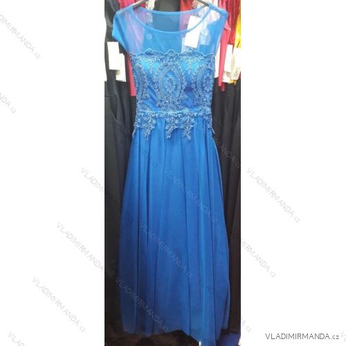 Elegantes langes Damen Ballkleid (uni sl) ITALIENISCHE MODA IM9172389