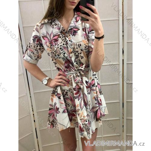 Anzughemd 3/4 lange Ärmel (uni l-3xl) ITALIENISCHE Mode IM919042