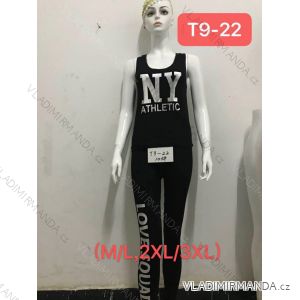 Frauen Tanktop & Leggings (M / L-2XL / 3XL) ELEVEK T9-22
