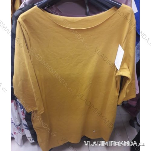 Tunika lange Ärmel Damen (uni sl) ITALIENISCHE MODA IM518263