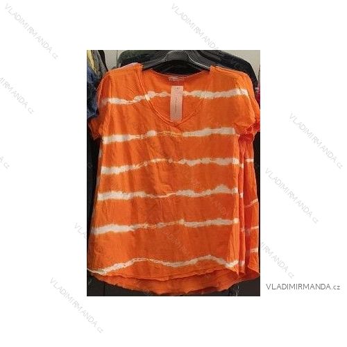 T-Shirt Kurzarm Damen Neon (Einheitsgröße / Neon) ITALIENISCHE MODA IM2191208
