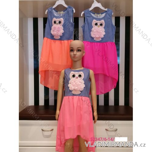 Ärmelloses Sommerkleid für Kinder (6-14 Jahre) ITALIAN FASHION 52347
