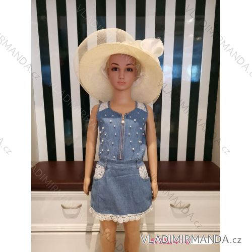 Ärmelloses Sommerkleid für Kinder (4-14 Jahre) ITALIAN FASHION 57022