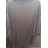 Langärmliges Tunika-Hemd (uni xl-3xl) ITALIENISCHE Mode IM720024