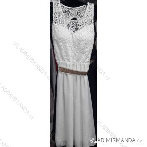 Tunika-Kleid 3/4 Langarm Damen-Kleiderschrank (uni sm) ITALIENISCHE Mode IMC18194