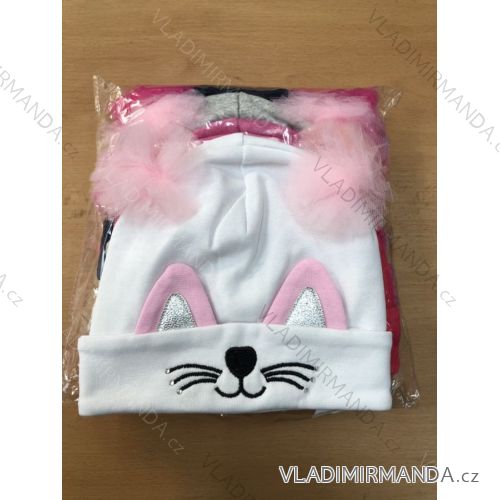 Dünne Federkappe für Mädchen (3-8 Jahre) POLISH PRODUCTION POL119038
