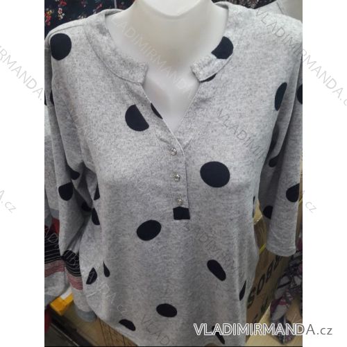 T-Shirt 3/4 Ärmel Damen (L-3XL) ERBOSSI PM119080
