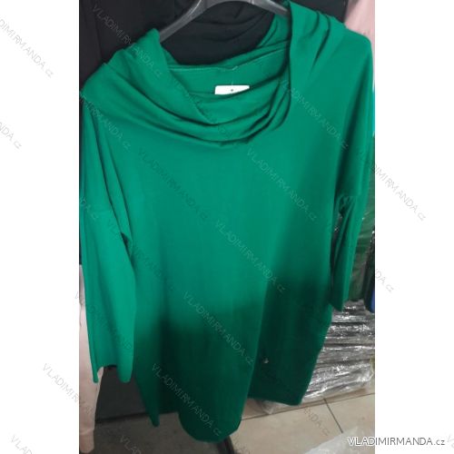 Damen Kurzarm Kleid mit Kragen (uni m / l) MODA ITALY IM519061
