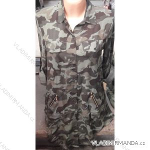 Dress Shirt 3/4 oder Langarm Würfel Damen (sl) FRANCE SMK20
