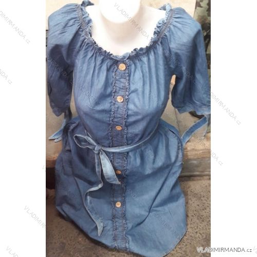 Dress Shirt 3/4 oder Langarm Würfel Damen (sl) FRANCE SMK20