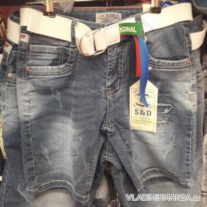 Teen Boy Jeans Shorts mit Gürtel (140-170) SAD SAD19DT-1068
