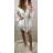 Elegantes kurzes Damenkleid (uni sl) ITALIENISCHE MODA IM919037