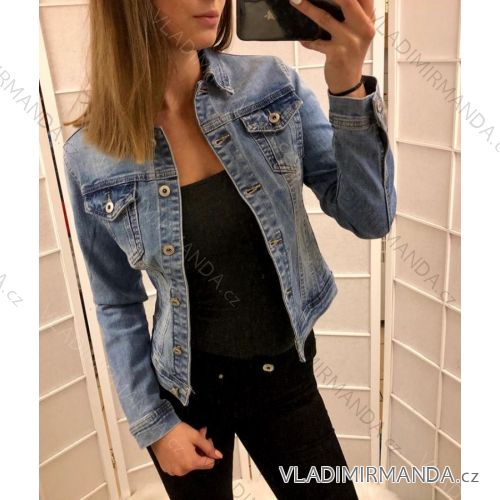 Jeansjacke kurze Frauen (xs-xl) Ja Pink IM919WL1106
