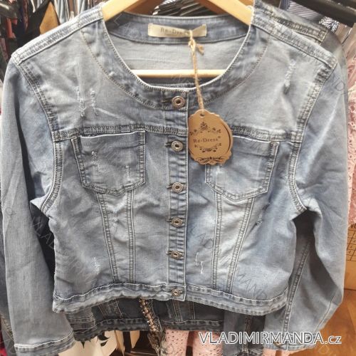 Jeansjacke kurz Damen (m-3xl) IM919C016-1 neu kleiden