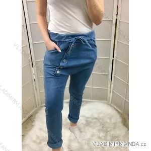 Jeans Trainingsanzug mit Knöpfen Damen (uni s / m) ITALIAN MODE IMC19271
