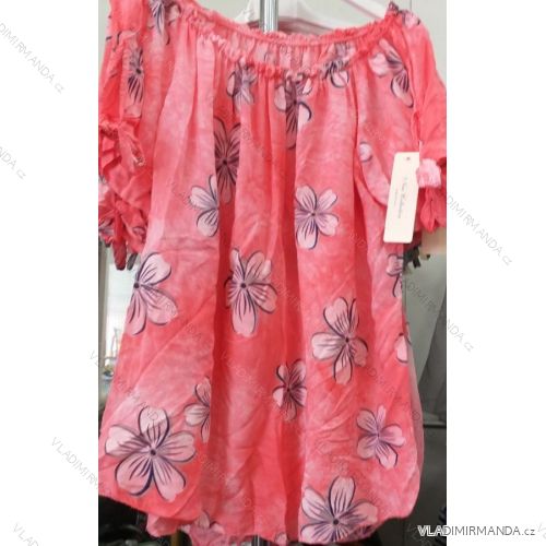 T-Shirt Kurzarm Damen Neon (Einheitsgröße / Neon) ITALIENISCHE MODA IM2191208