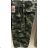 Hosen 3/4 kurze Tarnung Herren Übergröße (l-4xl) BATY BAT19QNAM-KAKI-3/4-ARMY-MAX

