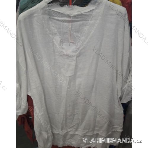 Hemdtunika 3/4 langarm (uni sl) ITALIENISCHE MODA IM518236