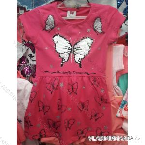 Kleid kurzarm mit Pailletten baby TUZZY türkische Mode tm21804