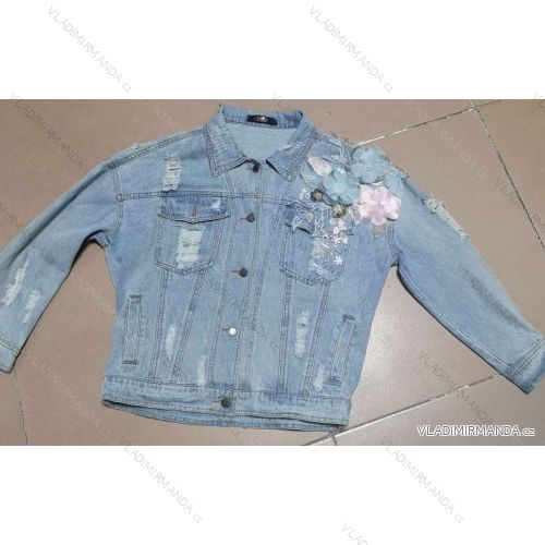 Jeansjacke kurz Damen (xs-xl) JEWELLY LUXXURY LEX19001
