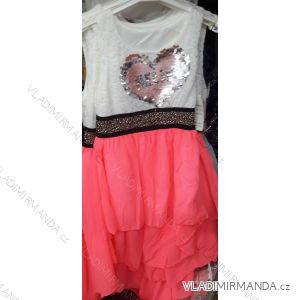 Kleid für Mädchen junges Mädchen mit Pailletten (4-12 Jahre) ITALIENISCHE MLADA Móda IMM218022