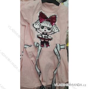 Kleid für Mädchen junges Mädchen mit Pailletten (4-12 Jahre) ITALIENISCHE MLADA Móda IMM218022