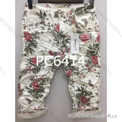 Hosen 3/4 Frauen (xs-xl) JEWELLY LEXXURY MA519PC6414