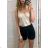 Shorts Sommer Damen Shorts (uni s / m) ITALIENISCHER MODUS IM919604
