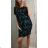 Sommerkleid Kurzarm Damen (uni sl) ITALIENISCHE Mode IM818063