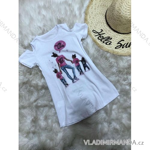 Kleid für Mädchen junges Mädchen mit Pailletten (4-12 Jahre) ITALIENISCHE MLADA Móda IMM218022