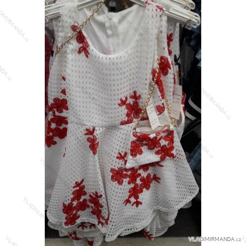 Kleid für Mädchen junges Mädchen mit Pailletten (4-12 Jahre) ITALIENISCHE MLADA Móda IMM218022