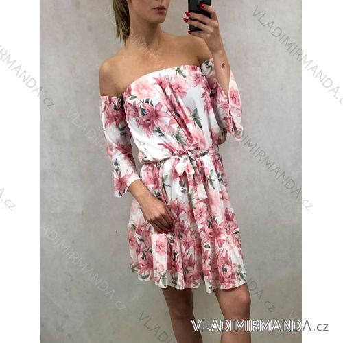 Sommerkleid Damen (uni s / m) TURKISH MODA CAL19001